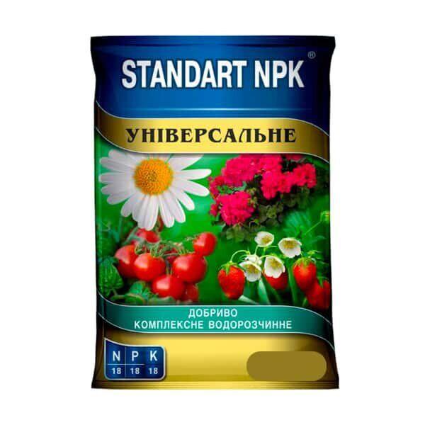 Універсальне водорозчинне добриво Standart NPK 100 г