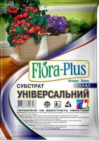 Універсальний субстрат для рослин Флора Плюс 3 л
