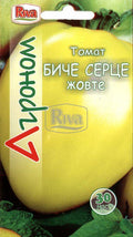 Насіння помідорів Биче серце жовте Агроном 30 шт