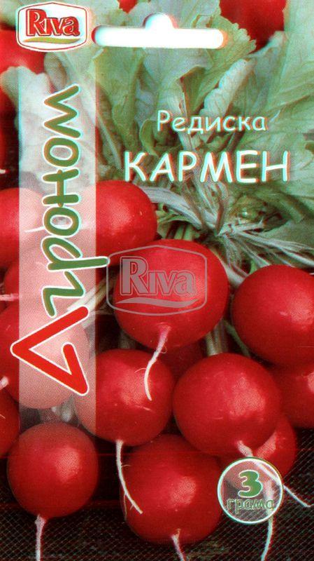 Насіння швидкоспеченої редиски Кармен Агроном 3 г
