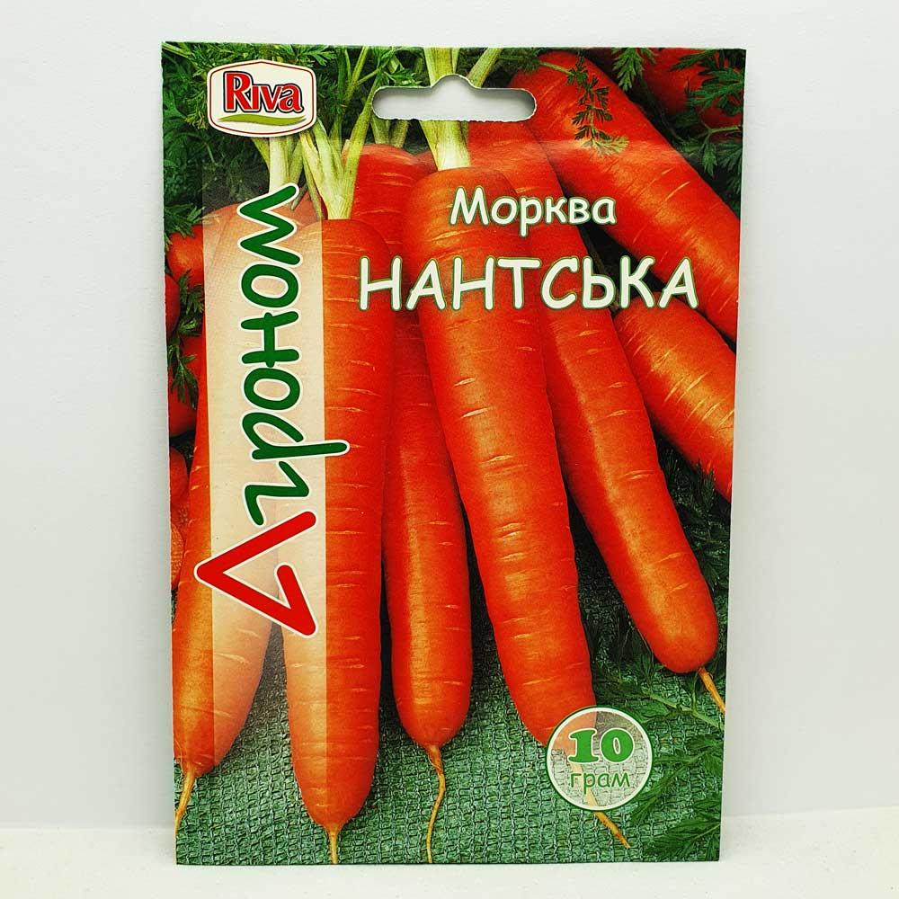 Морква Нантська Агроном 10 г