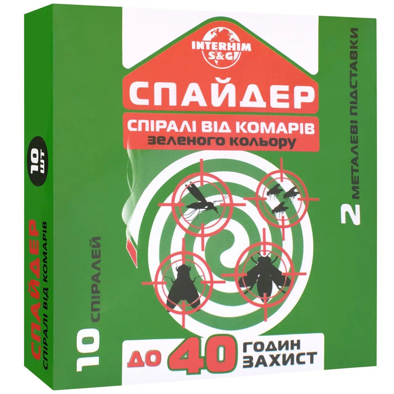 Спіралі від комарів Спайдер