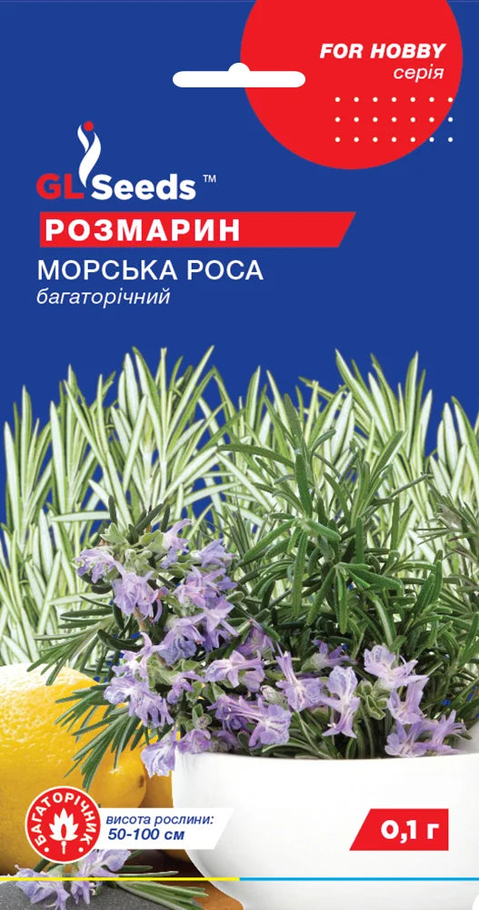 Насіння Розмарину Морська роса насіння GL Seeds 0.1 г