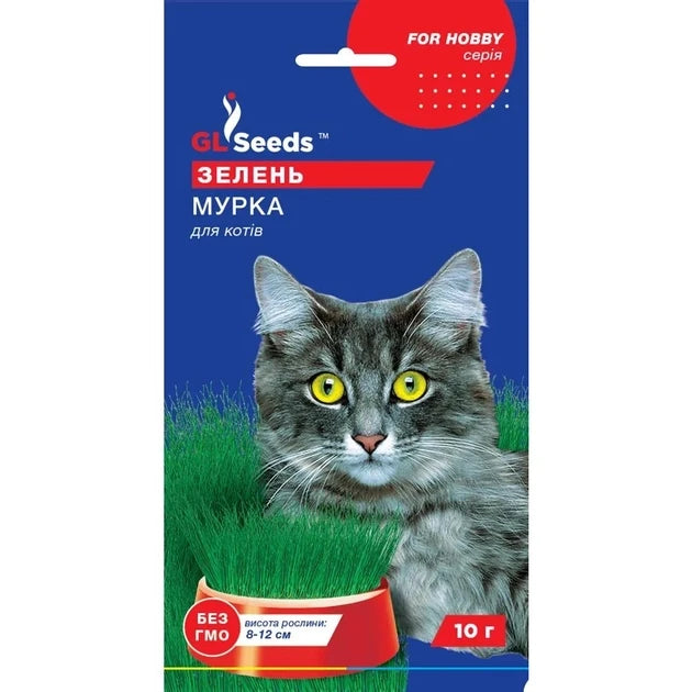 Трава Зелень для кішки Мурка насіння 10 г