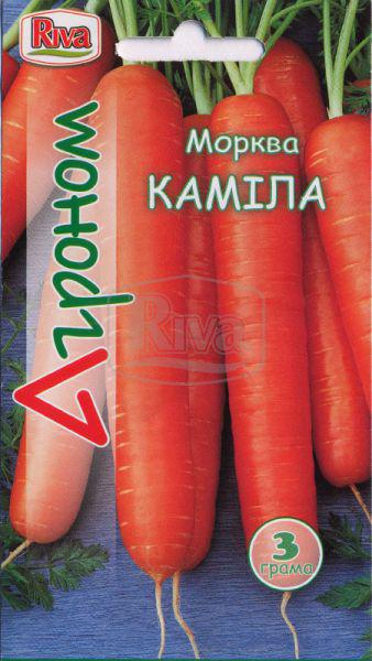 Морква Каміла насіння Агоном 3 г