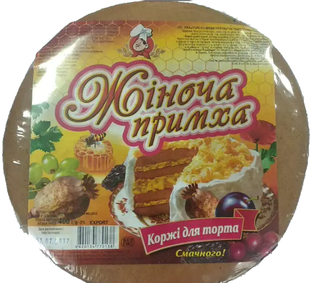 Коржі для торта Жіночі примхи 400 г