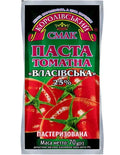 Томатна паста Власівська 25%  Королівський смак 70 г